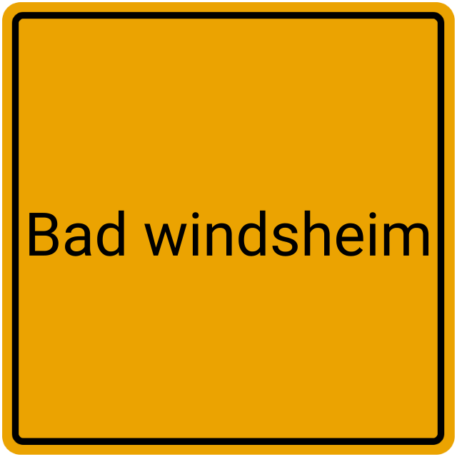 Meldebestätigung Bad Windsheim